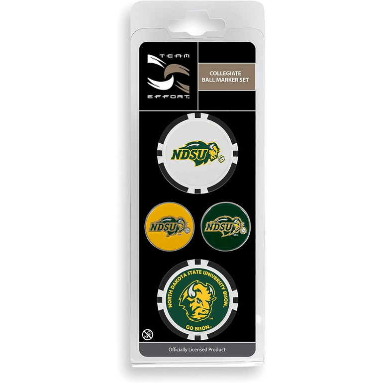 Team Effort Collegiate Set of Ball Markers
