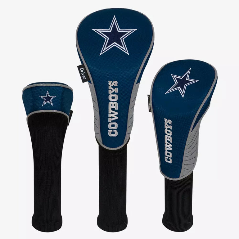 NFL Team Effort Dallas Cowboys Set of 3 Headcovers