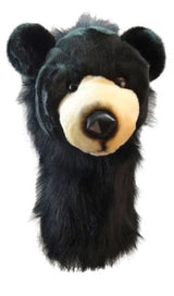 Daphne Oversized Animal Headcover Black Bear