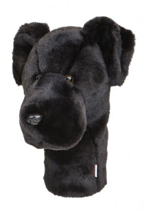 Daphne Oversized Animal Headcover Black Lab