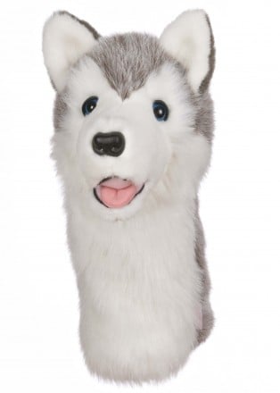 Daphne Oversized Animal Headcover Husky