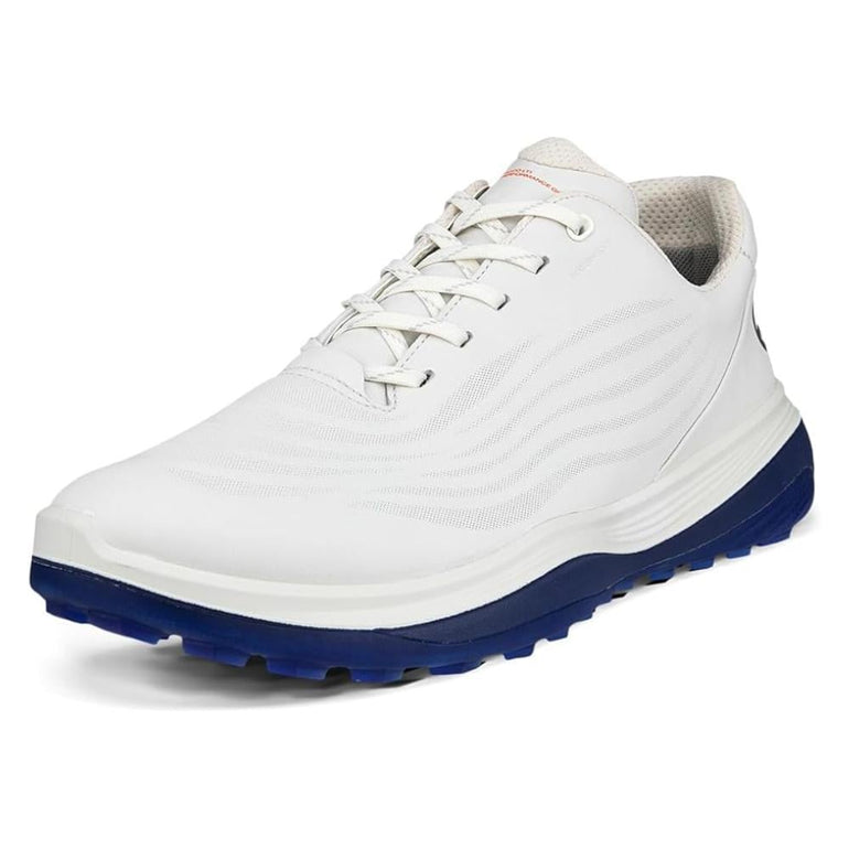 ECCO Men's LT1 Hybrid Golf Shoes - White/Blue