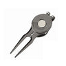 Evergolf Magnetic Slick Divot Tool with Clip Nickel