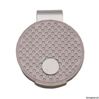 Evergolf Round Hat Clip Silver