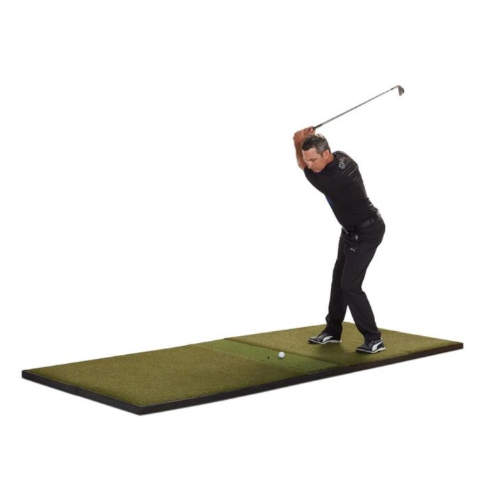 Fiberbuilt Grass Series Studio Golf Mat - Double Hitting - 10'x4'
