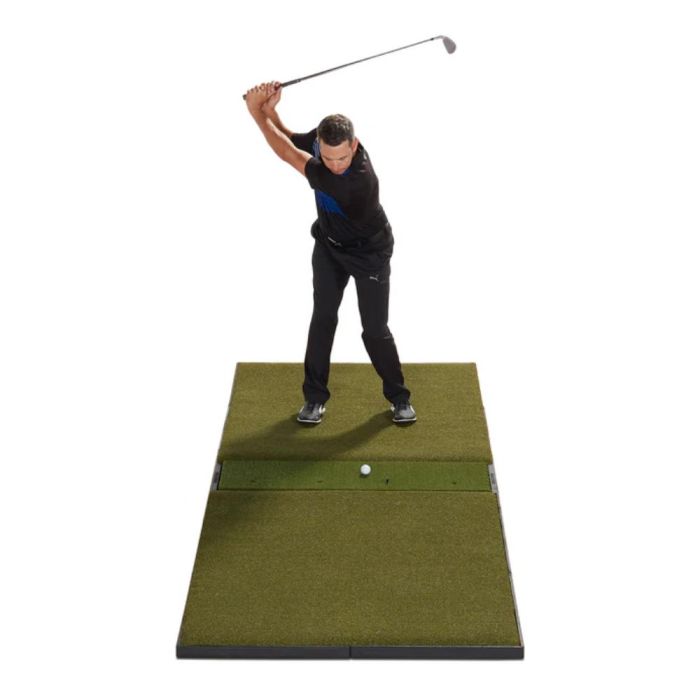Fiberbuilt Grass Series Studio Golf Mat - Double Hitting - 10'x4'