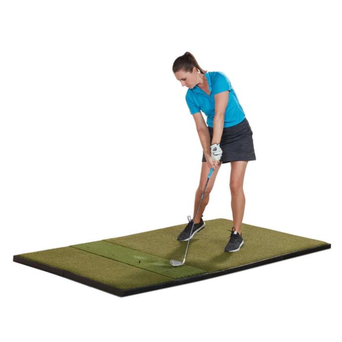 Fiberbuilt Grass Series Studio Golf Mat - Single Hitting - 7'x4'