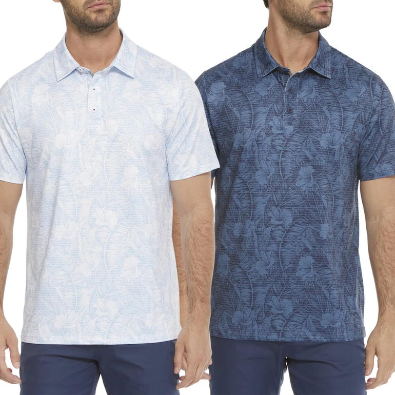 Flag & Anthem Men's Montauk Botanical Print Polo