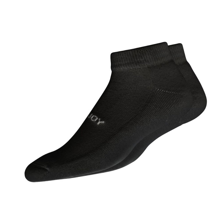 FootJoy Men's ComfortSof Sport Golf Sock - Black