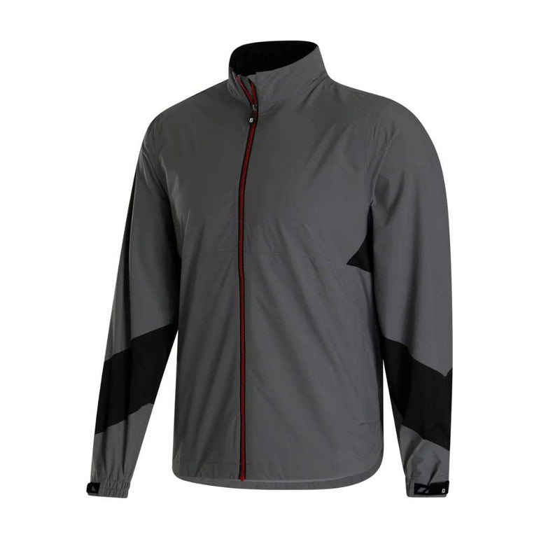 FootJoy Men's HydroLite X Rain Jacket - Charcoal/Black