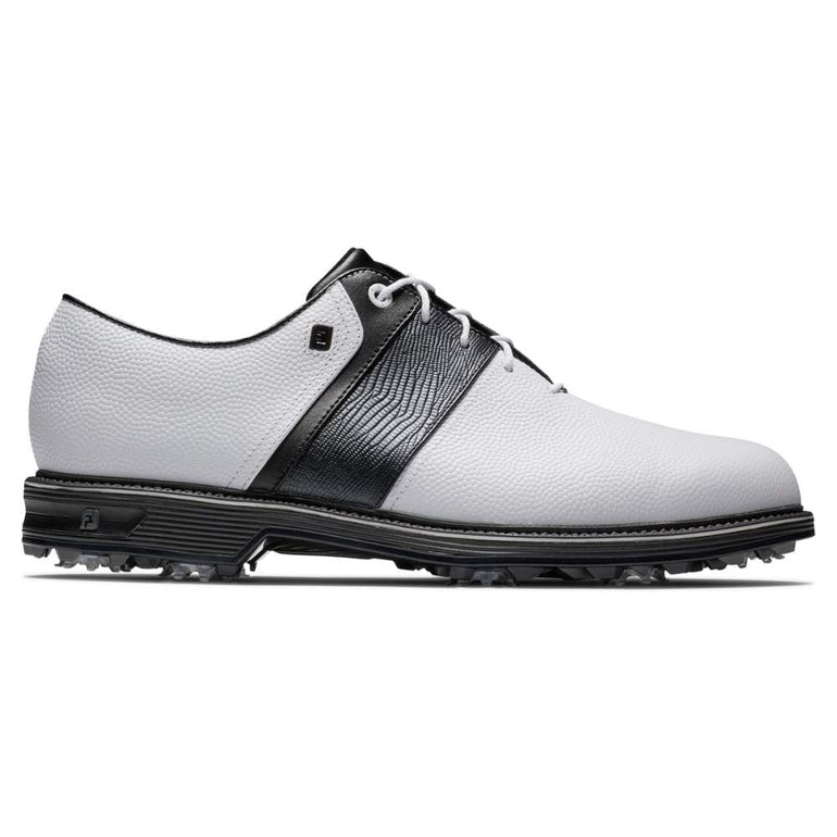 FootJoy Men's Premiere Series White/Black Golf Shoe - Previous Season Style 54331