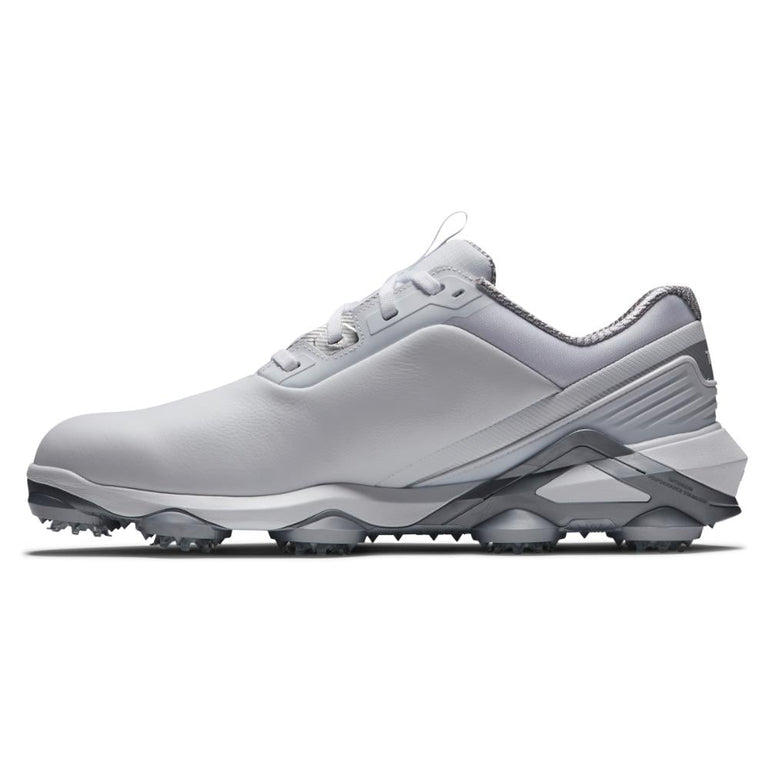 FootJoy Men's Tour Alpha Golf Shoe - White/Silver Previous Season Style 55543