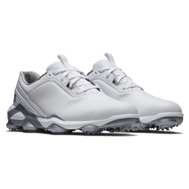 FootJoy Men's Tour Alpha Golf Shoe - White/Silver Previous Season Style 55543