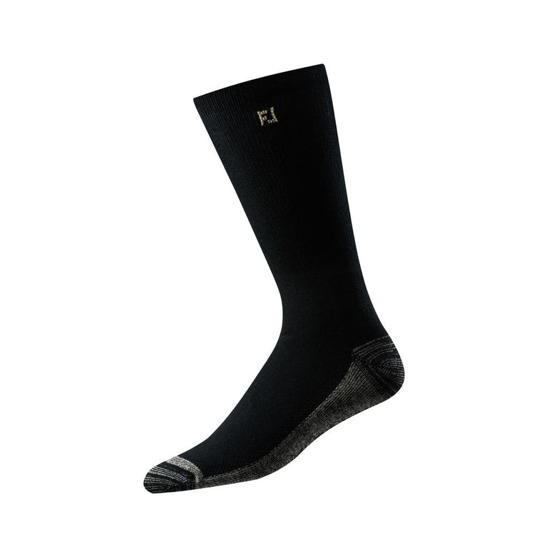 FootJoy ProDry Black Crew Sock