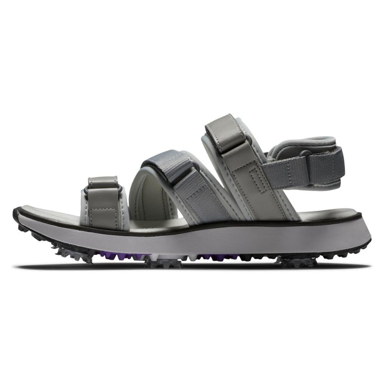 FootJoy Women's Golf Sandal - Gray/Purple 98832