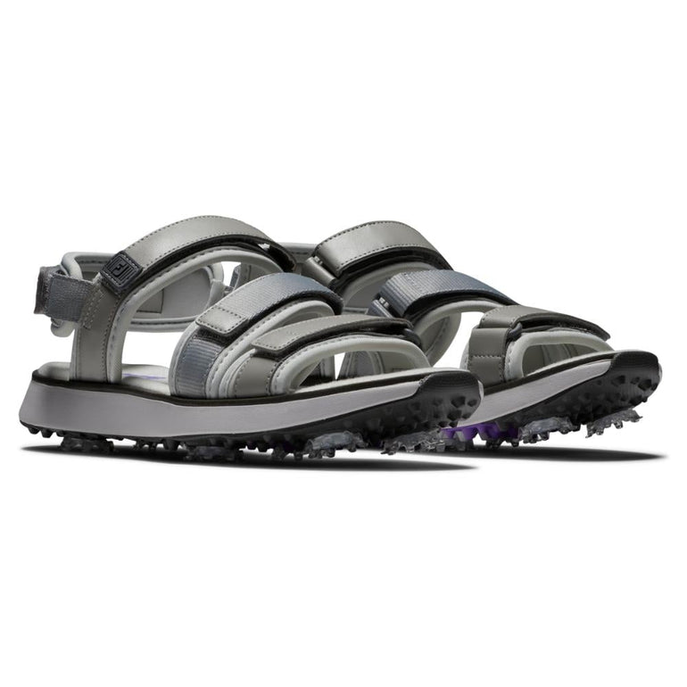 FootJoy Women's Golf Sandal - Gray/Purple 98832