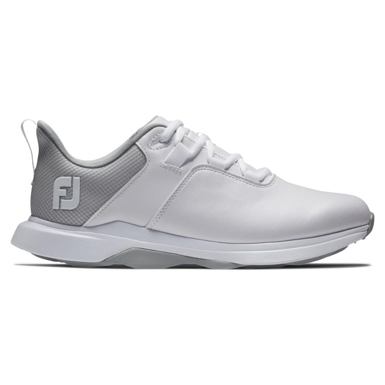 FootJoy Women's ProLite Golf Shoe - White/Gray Previous Season Style 98205