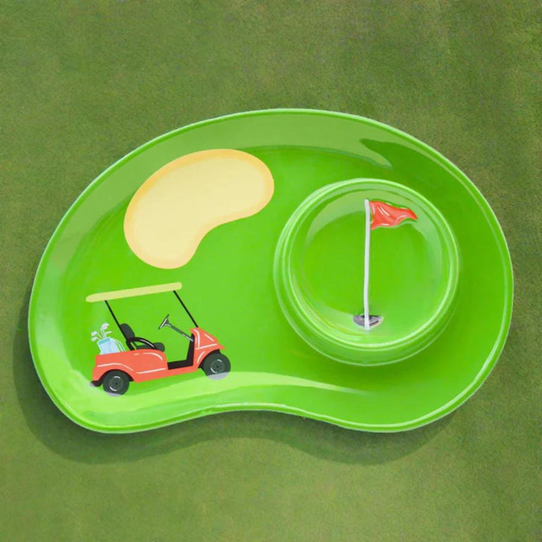 Godinger Golf Chip & Dip Platter