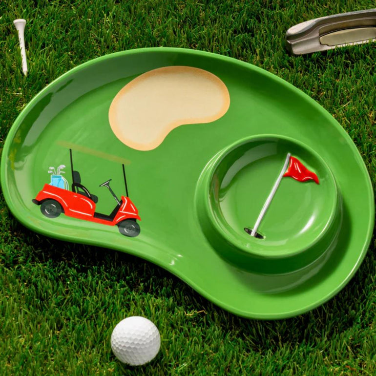 Godinger Golf Chip & Dip Platter