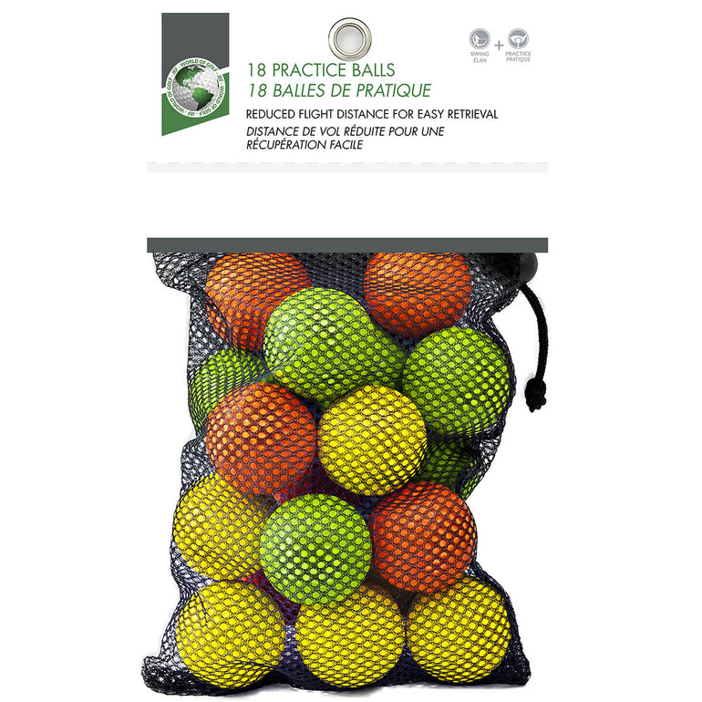 Golf Gifts & Gallery Foam Golf Balls - 18 Pack