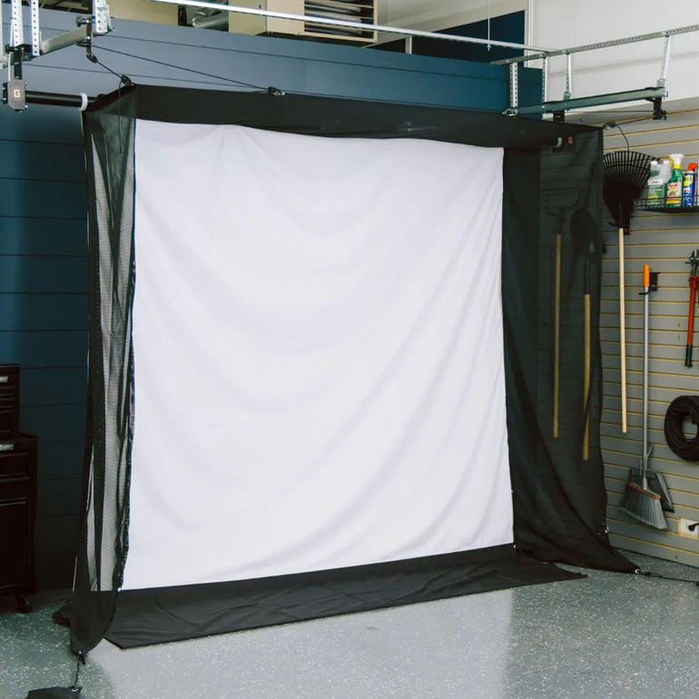 G-Trak Retractable Golf Simulator Impact Screen