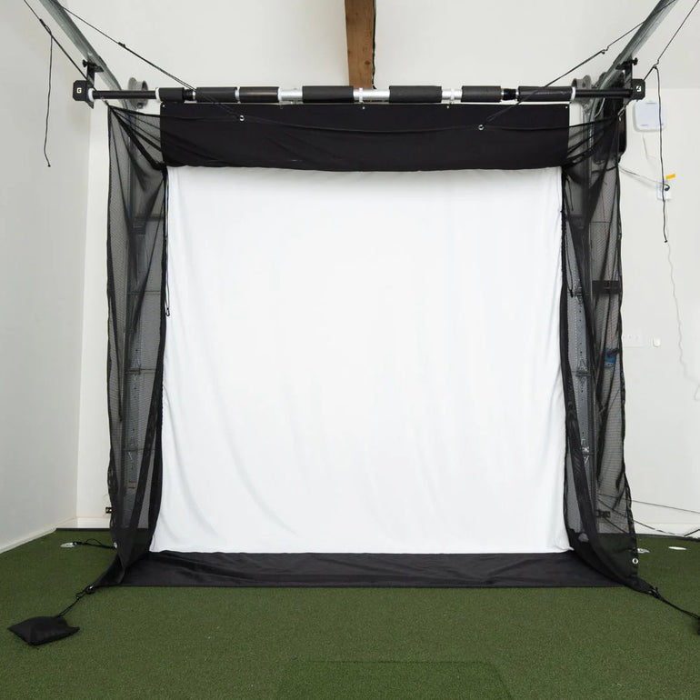 G-Trak Retractable Golf Simulator Impact Screen
