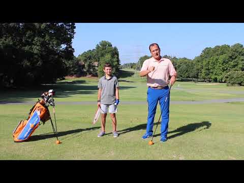 Orange Whip Junior Golf Swing Trainer