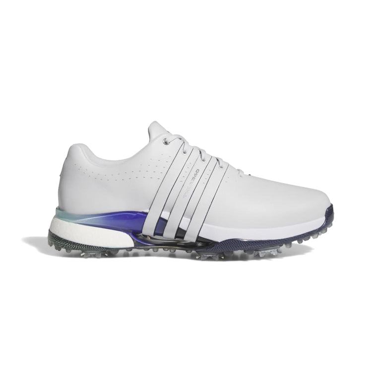 Adidas Men's Tour360 Golf Shoes 24 - Grey/Ink/Cobalt Blue