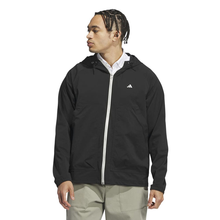 Adidas Men's Go-To Utility DWR Full Zip Jacket 24 - Black