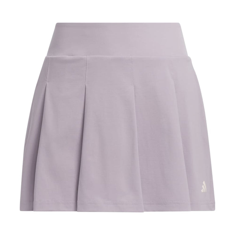 Adidas Women's Ultimate365 Tour TwistKnit Pleated Skort 2024 - Preloved Fig