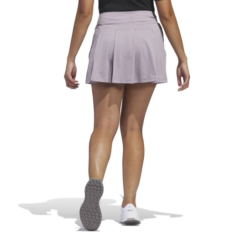 Adidas Women's Ultimate365 Tour TwistKnit Pleated Skort 2024 - Preloved Fig