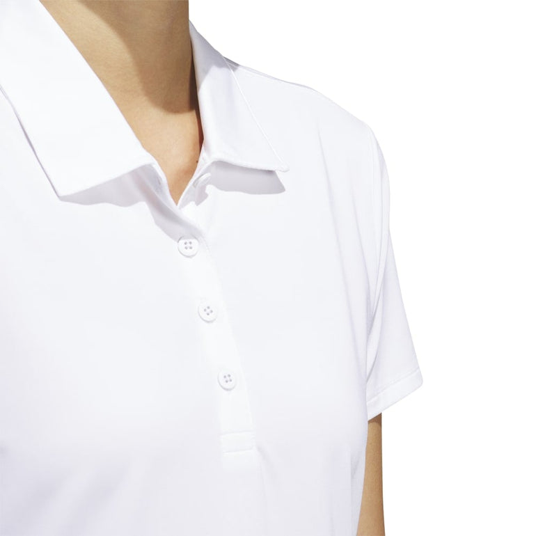 Adidas Women's Ultimate365 Solid Polo 24 - White