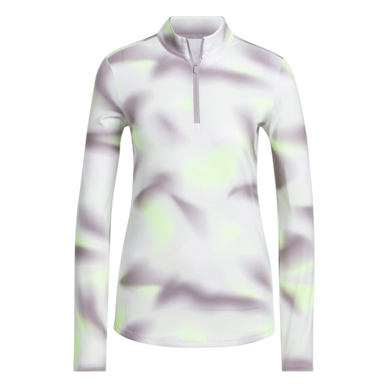 Adidas Women's Ultimate365 Printed Longsleeve Shirt 2024 - Green Spark