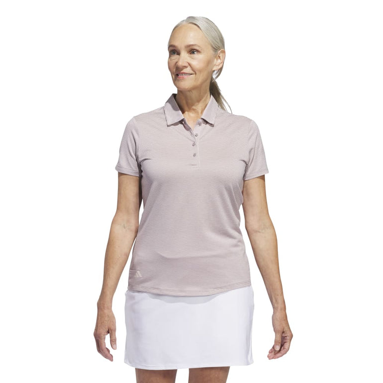 Adidas Women's Ottoman Short Sleeve Polo 24 - Preloved Fig