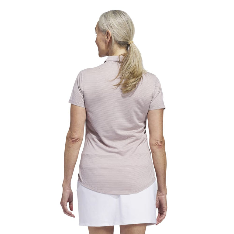 Adidas Women's Ottoman Short Sleeve Polo 24 - Preloved Fig