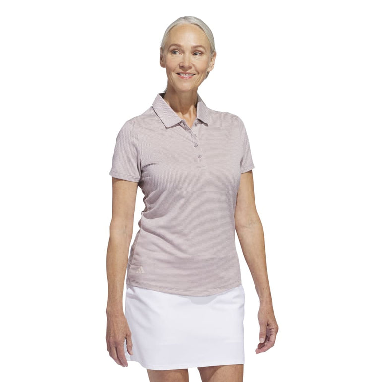 Adidas Women's Ottoman Short Sleeve Polo 24 - Preloved Fig