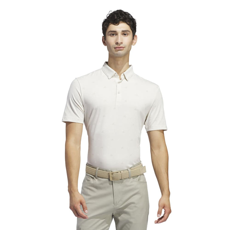 Adidas Men's Go-To Printed Polo 2024 - Alumina