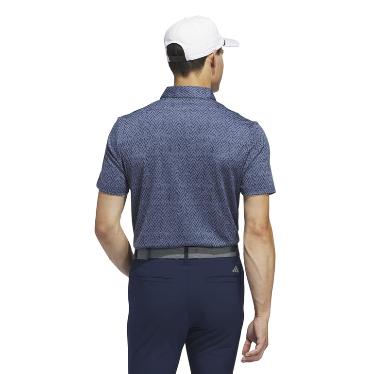 Adidas Men's Ultimate365 Fairway Jacquard Polo 2024 - Navy