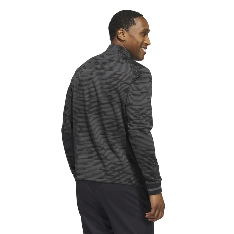 Adidas Men's Ultimate365 Cold.Rdy 1/4 Zip Pullover 24 - Carbon/Black