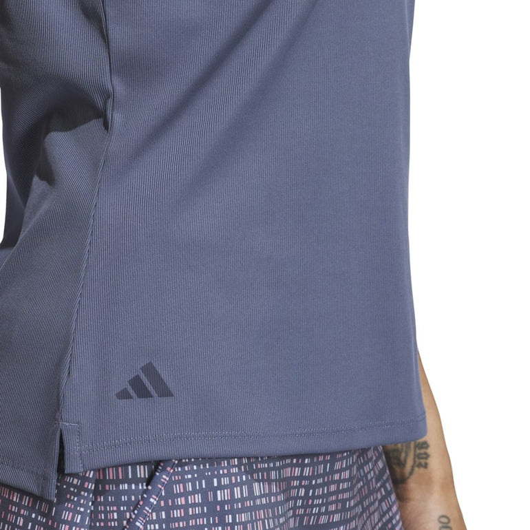 Adidas Women's Ultimate365 Sleeveless Polo 24 - Preloved Ink