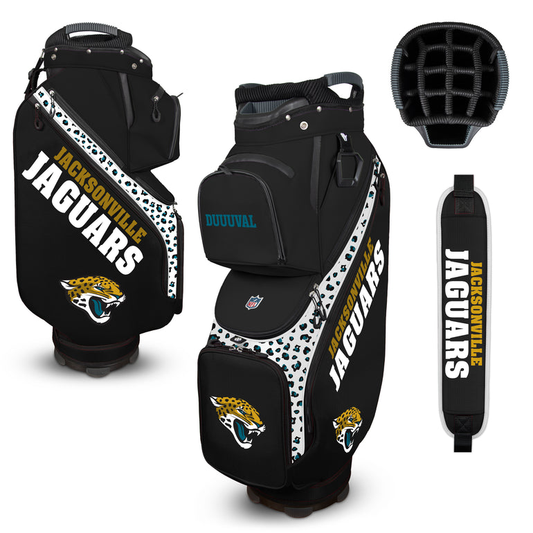 jacksonville jaguars cart bag