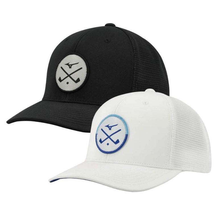 Mizuno Men's Crossed Clubs Meshback Hat 2023