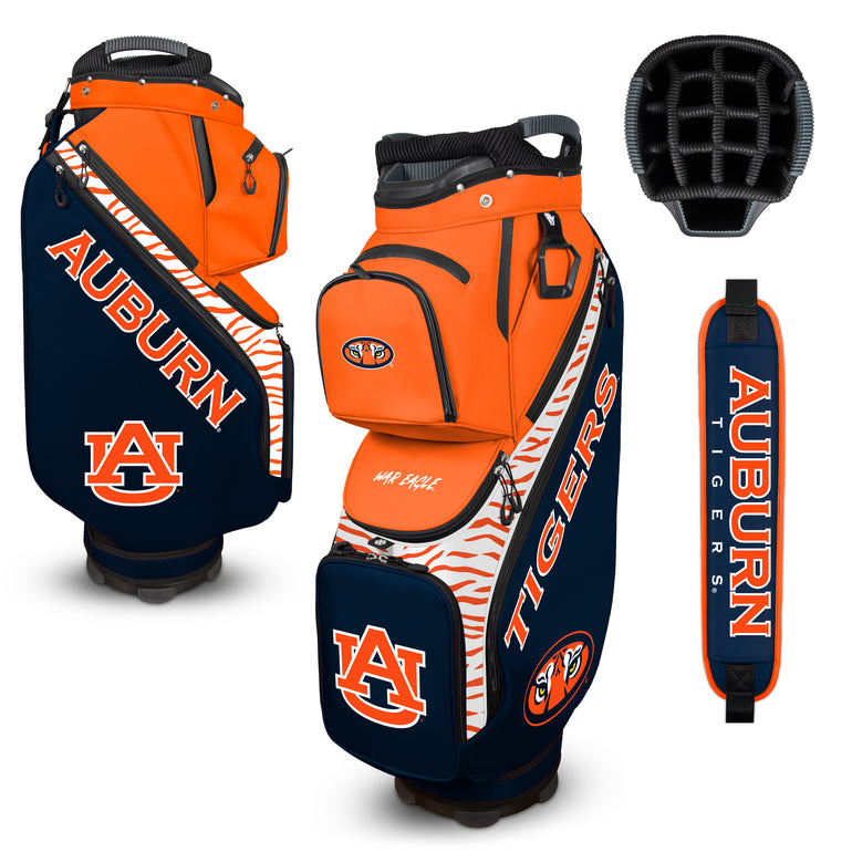 NCAA Team Effort Clubhouse Cooler Auburn Tigers Cart Bag