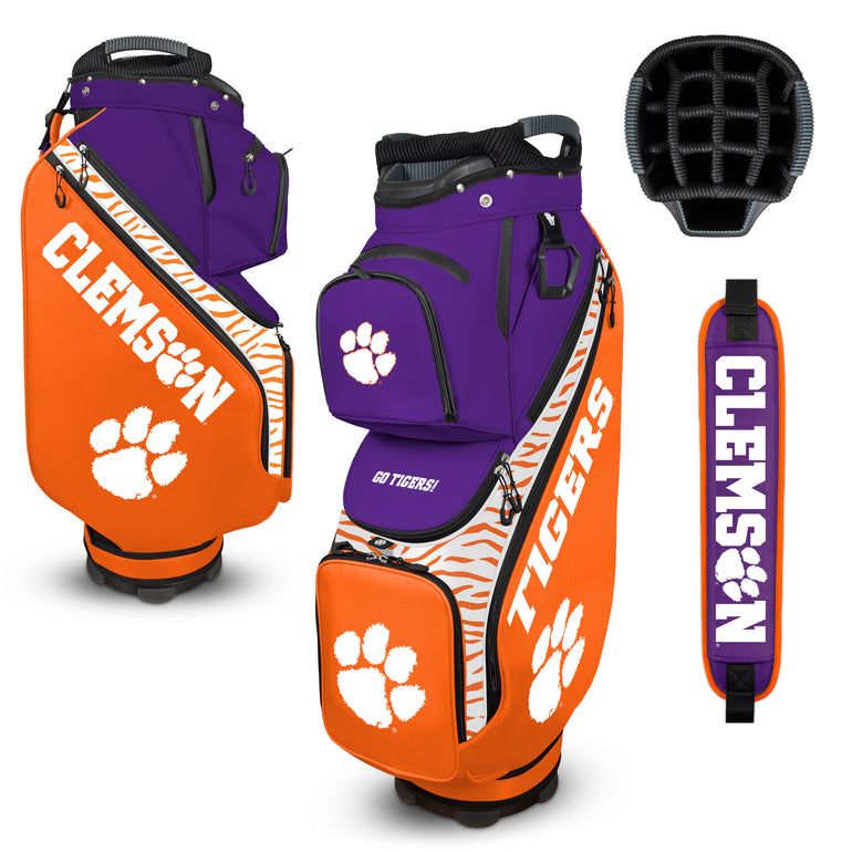 NCAA Team Effort Clubhouse Cooler Clemson Tigers Cart Bag