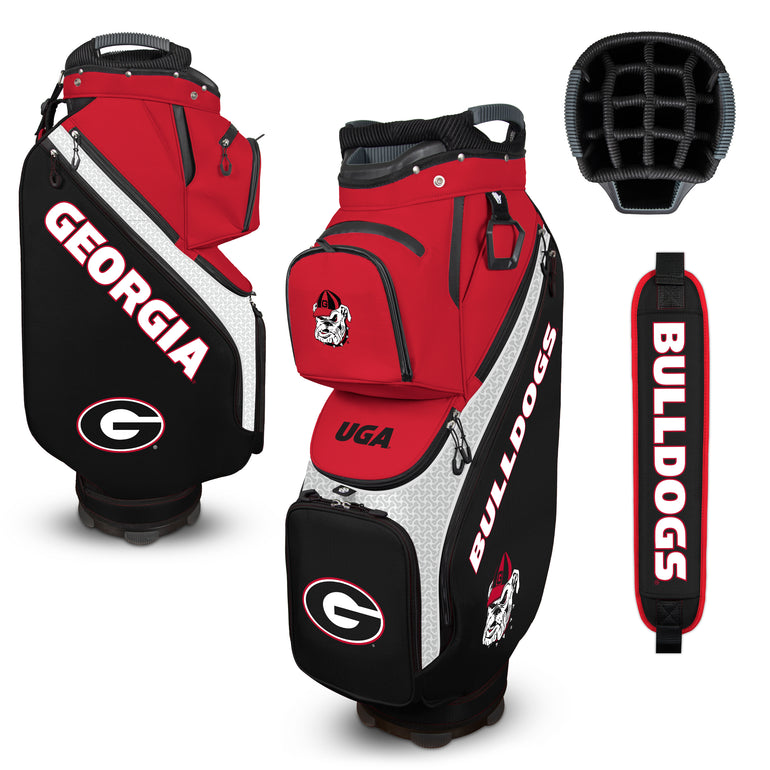 NCAA Team Effort Clubhouse Cooler Georgia Bulldogs Cart Bag