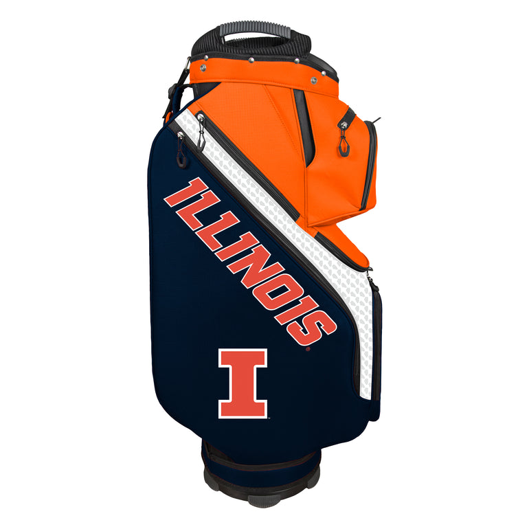 NCAA Team Effort Clubhouse Cooler Illinois Fighting Illini Cart Bag