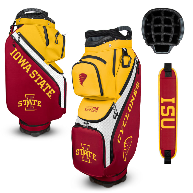 NCAA Team Effort Clubhouse Cooler Iowa State Cyclones Cart Bag