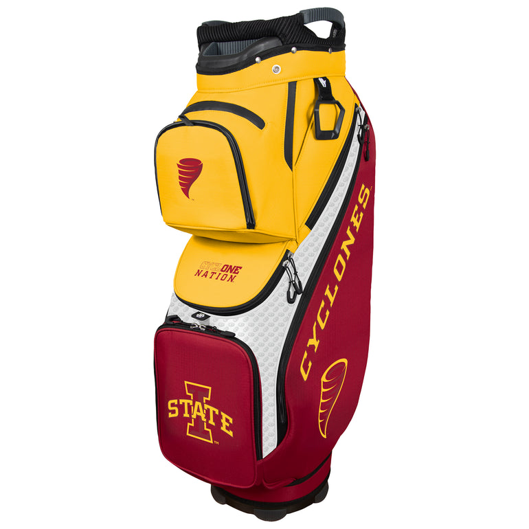 NCAA Team Effort Clubhouse Cooler Iowa State Cyclones Cart Bag
