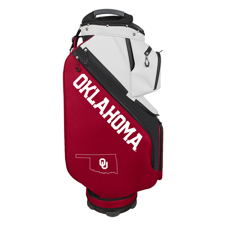 NCAA Team Effort Clubhouse Cooler Oklahoma Sooners Cart Bag