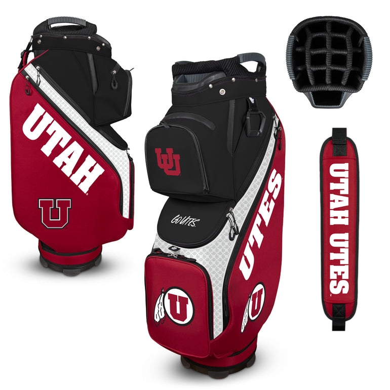 NCAA Team Effort Clubhouse Cooler Utah Utes Cart Bag
